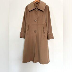 Cinzia Rocca Women's Long Superfine Wool Camel Coat